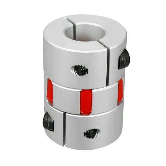 15mm to 19mm D55xL40 Shaft Plum Shaped Coupling Coupler