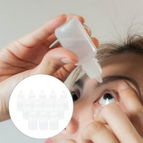 ROSENICE Squeezable Dropper Bottle Eye Dropper Bottles White Pe 12Pack