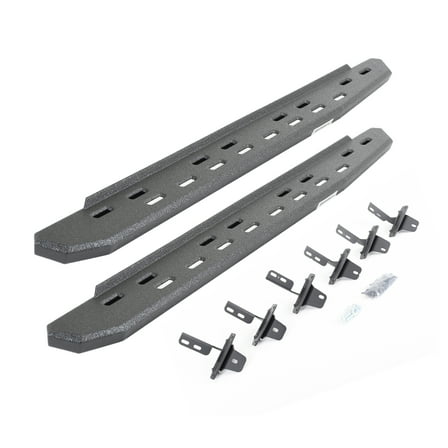 Go Rhino 69613157ST RB30 Slim Line Running Boards with Mounting Bracket Kit For Ford 21-24 Bronco