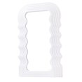 thumbnail image 1 of Espejo de pared Yuyangstore Maquillaje Espejo de vanidad Patrón Marco Imagen Blanco, 1 of 5
