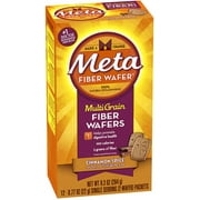 Metamucil MultiGrain Fiber Wafers, Cinnamon Spice 24 ea (Pack of 3