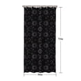 thumbnail image 5 of Black Purple Sun Moon Star Pattern Shower Curtain 36"x72" ,Bathroom Decorative Shower Curtains Set with 12 Hooks,Modern Waterproof Washable Shower Curtain, 5 of 6