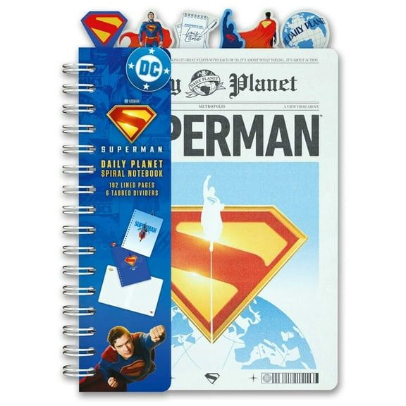 DC Super Heroes DC: Superman: The Daily Planet Spiral Notebook, (Spiral-Bound)