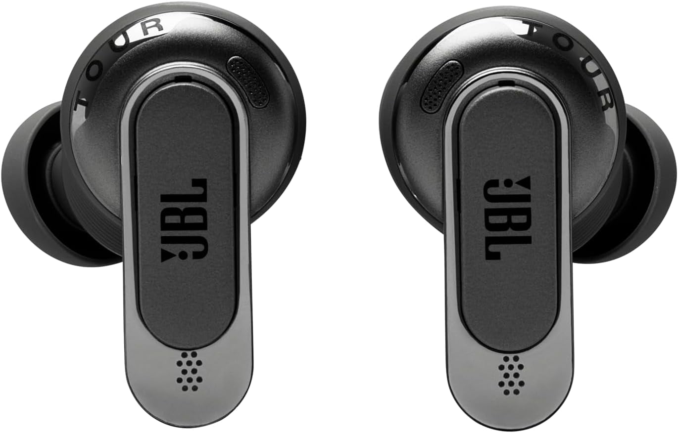 Open Box JBL Tour Pro 3 - True Wireless Noise Cancelling earbuds with Smart Charging Case™ - Black
