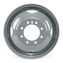 New 16 x 6 Inch Wheel For 2007-2025 Ford E450, 16" Gray Steel Rim