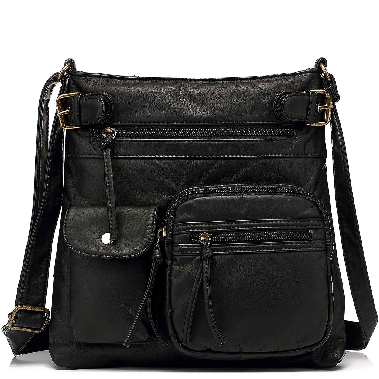 SCARLETON Multi Pocket Purses for Women Crossbody Bag H1833 - Walmart.com