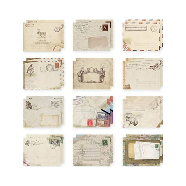 Enqiretly Pièces Envelopes - Multipurpose And Easy To Seal Classic And Elegant Design Only one type 1Set