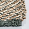 thumbnail image 6 of SAFAVIEH Natural Fiber Johanna Braided Jute Area Rug, Blue/Natural, 2'6" x 4', 6 of 11