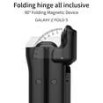 thumbnail image 3 of Frusde for Samsung Galaxy Z Fold 5 Case with Screen Protector Full Protective Z Fold 5 Hinge Case with Camera Cover-Silver, 3 of 5