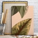 thumbnail image 4 of Hojas enmarcadas Pinturas Lienzo Colgante Fotografías Plantas Paisajes Arte de pared Estilo abstracto Pósteres Decoración moderna 2 piezas Inevent HA011164-00, 4 of 7