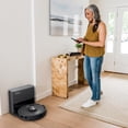 thumbnail image 3 of Restored Shark UR2360S Ultra Robot Vacuum, with Matrix Clean, Precision Mapping, 30-Day Capacity HEPA Bagless Self Empty Base, Self-Cleaning Brushroll Perfect for Pet Hair, WiFi, Black (Refurbished), 3 of 7