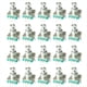 thumbnail image 1 of Codificador Rotatorio de 360 Grados EC11 con Pulsador de 5 Pines, 20 Posiciones, 20 Pulsos, Interruptor de Código, Potenciómetro Digital de 20 mm., 1 of 5