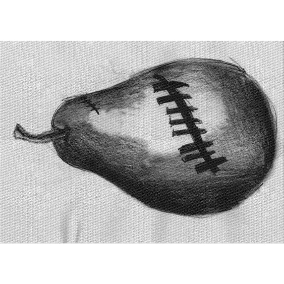 Ahgly Company Machine Washable Indoor Rectangle Transitional Carbon Gray Area Rugs, 2' x 5'