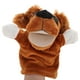 thumbnail image 2 of Marionetas de mano de animales para bebés, juguetes educativos de peluche (perro con orejas peludas), 2 of 7