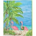 thumbnail image 1 of Great Art Now Flamingo Christmas II by Julie DeRice Canvas Wall Art 16W x 20H, 1 of 3
