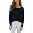 thumbnail image 2 of ToBeInStyle Women's Long Sleeve Round Crew Neck T-Shirt, 2 of 7