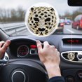 thumbnail image 4 of Sujetadores para rejilla de ventilación del auto Xinjincang Bling Leopardo, 2 piezas, 4 of 7