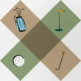 thumbnail image 2 of CafePress - Golf Icon - Adjustable Unisex Printed Trucker Hat with Mesh Back, 2 of 8