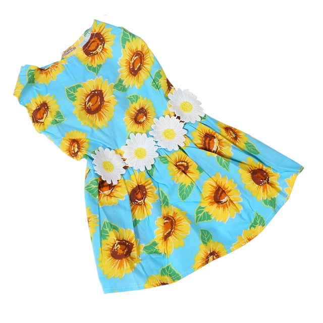 Vestido para Perros Camisa para Perros Falda Vestido sin Mangas para Perros Camisas Transpirables para Mascotas con Volantes Vestido Veraniego para Perros Trajes para Perros ANGGREK Otros