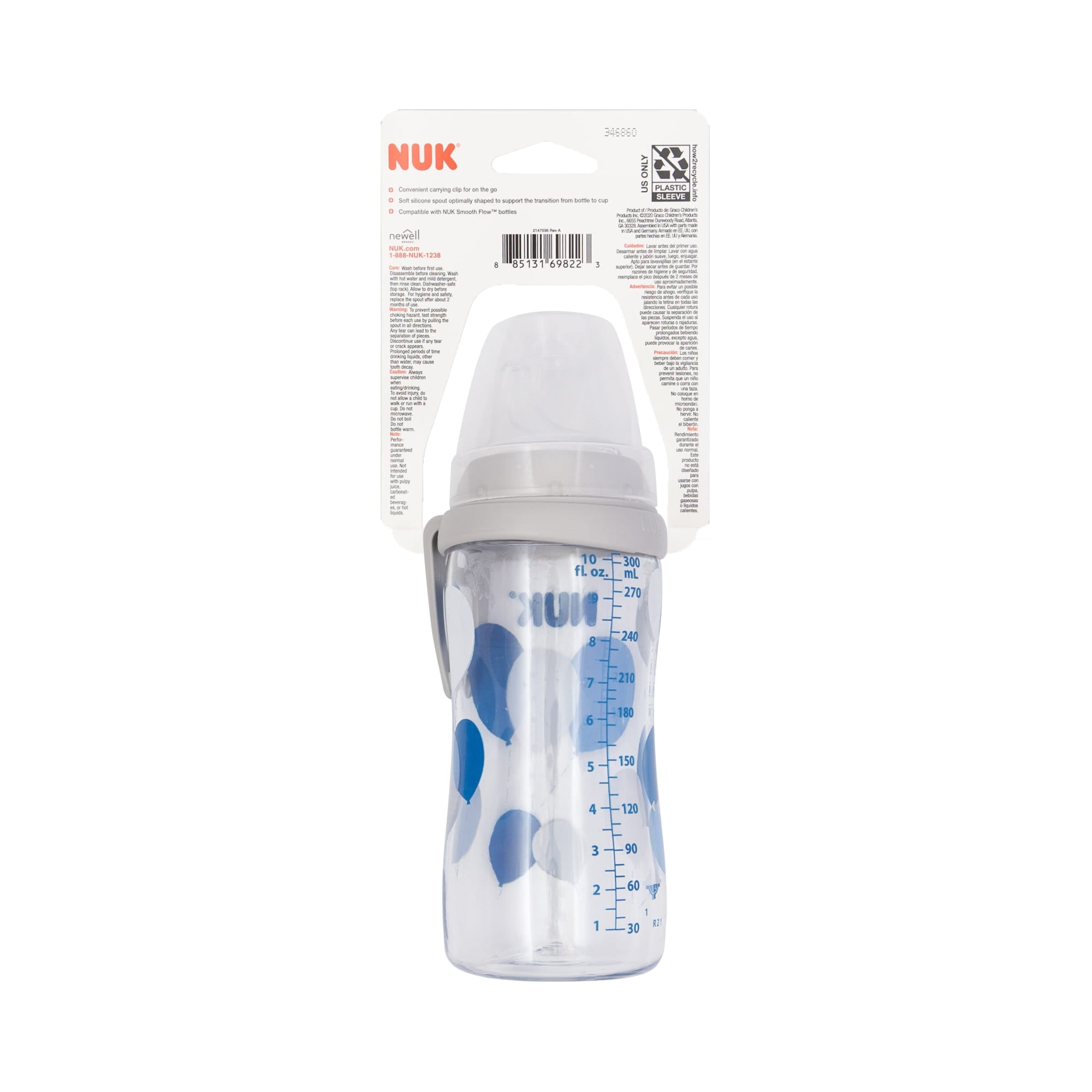 NUK Large Active Tritan Cup, 10oz., 8+ Months