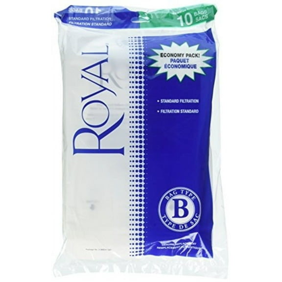 Royal Vacuum Bag,Standard,Dry,PK10 2066247001