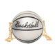 thumbnail image 1 of Bolso bandolera informal con forma de pelota de baloncesto para hombre y mujer Argén, 1 of 9