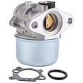 thumbnail image 2 of LOVEVER 799868 Carburetor with 496116 795259 Air Filter Base Compatible 124L02 124T02 124T05 124T07 Engines, 2 of 6