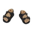 thumbnail image 3 of Sandalias para hombre con diseño de hebilla clásica 1:6, zapatos de verano, zapatos interiores sólidos, moda para figura masculina de 12 pulgadas,, 3 of 9