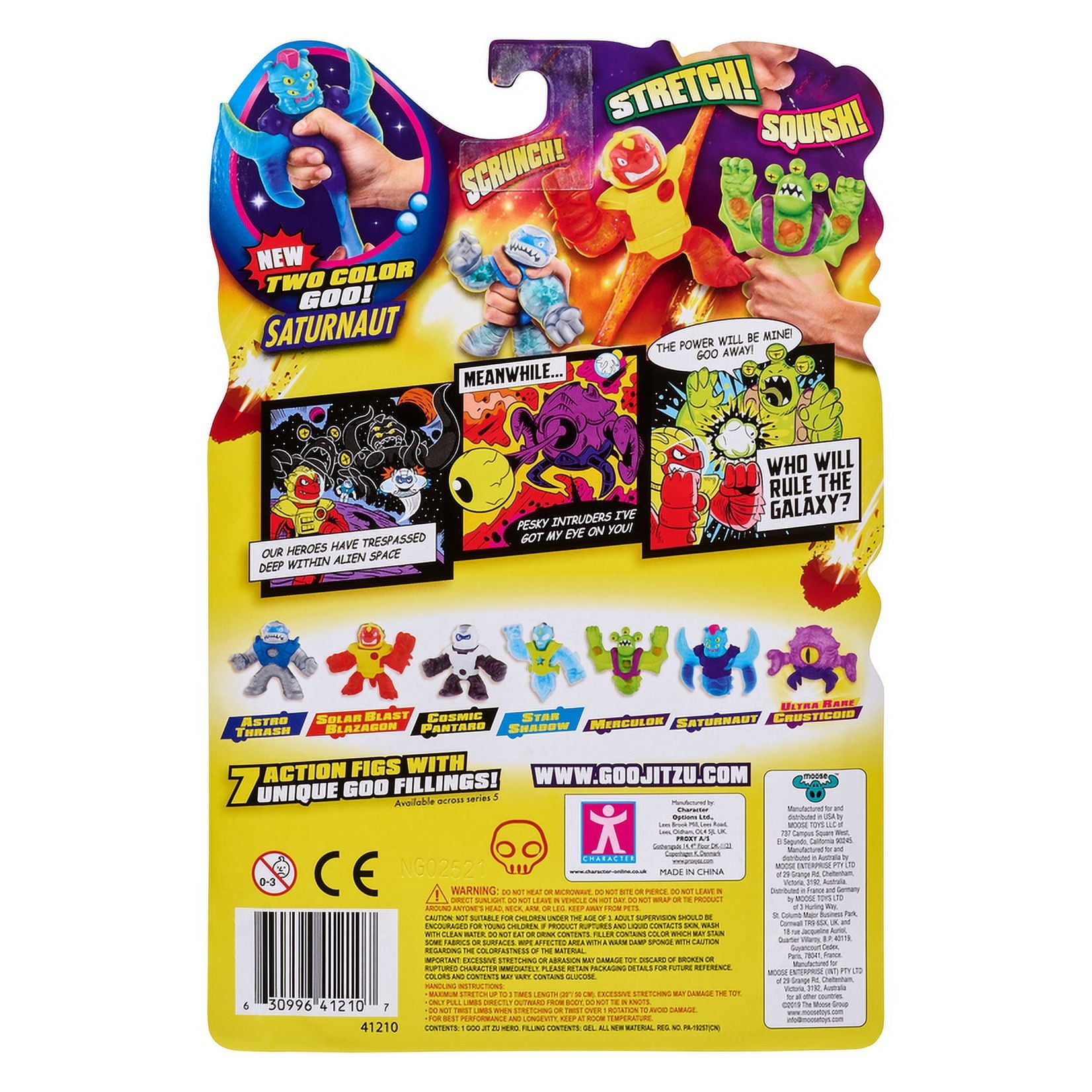 Heroes of Goo Jit Zu Galaxy Attack, Action Figure - Astro Thrash