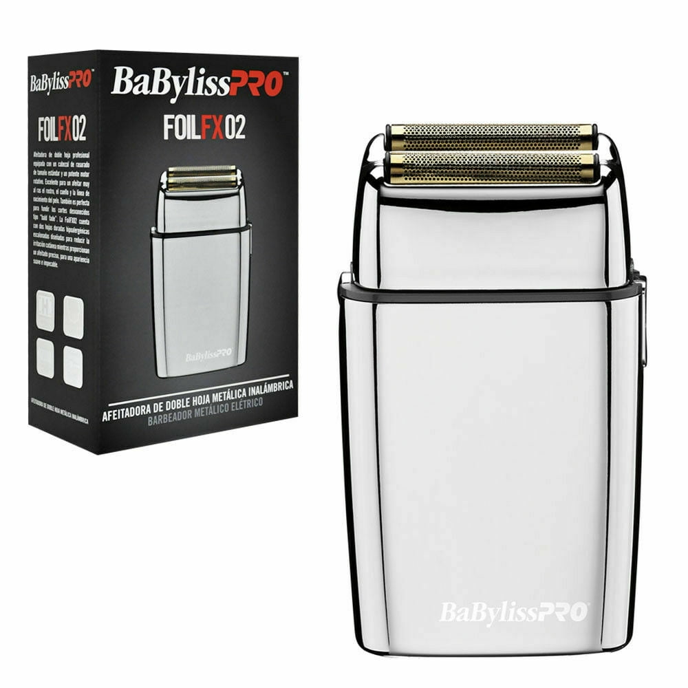 BaByliss PRO FOILFX02 Cordless Metal Double Foil Shaver