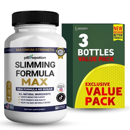 GreenVify Pillowpotion Slimming Formula Max – Daily Lifestyle & Support Supplement, Adult Nutritional Formula
