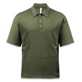 thumbnail image 1 of YDLCAFD Men's Large Size Lapel Short Sleeve Summer Vacation Two Loose Casual Blouse, 1 of 4