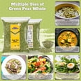 thumbnail image 2 of Rani Green Peas Whole, Dried (Marrowfat Peas, Vatana, Matar) 128oz (8lbs) 3.63kg Bulk ~ All Natural | Vegan | Kosher | Gluten Friendly | Product of USA, 2 of 8