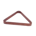 thumbnail image 4 of Siruishop Wooden Billiard Ball Rack Billiard Room Game Positioning Frame Triangle Rack Brown, 4 of 7