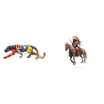 thumbnail image 1 of Estatua acrílica de caballero , escultura de animal, figura de artesanía, adorno de mesa, centro de mesa, colección, impermeable, regalo,, 1 of 8