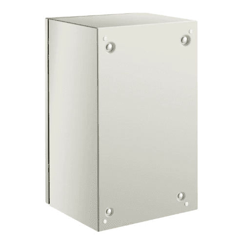 NEMA Steel Enclosure 20 x 12 x 10'' Junction Box with Mounting Plate