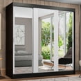 thumbnail image 2 of Ropero Closet Madesa Reno 3 Puertas Corredizas con Espejo NB, 2 of 11