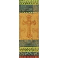 thumbnail image 2 of Grey, Jace 9x18 White Modern Wood Framed Museum Art Print Titled - Spanish cross mate, 2 of 4