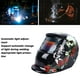 thumbnail image 4 of Casco De Soldadura Con Oscurecimiento Automático, Práctico Casco De Soldadura Con Oscurecimiento Automático Con Energía Solar De PP, Retardo Ajustable Para Soldador Para Varios, 4 of 7