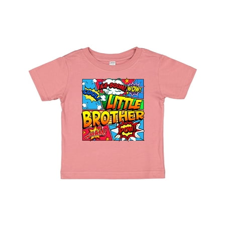 

Inktastic Little Brother Comic Book Gift Baby Boy T-Shirt
