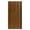 Dark Oak, variant on Spectrum Woodshire Accordion Folding Door Fits 48"wide x 96"high Solid Core Vinyl Laminated MDF Mahogany Color
