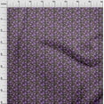 thumbnail image 4 of oneOone Cotton Poplin Purple Fabric Fruits Craft Projects Decor Fabric Printed By The Yard 56 Inch Wide, 4 of 4