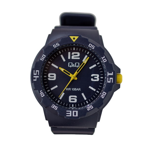 Reloj Q&Q Hombre Analógico Azul V02A-016VY Bodega Aurrera en línea
