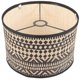 thumbnail image 2 of Bamboo Lamp Shade Printing Decorative Lamp Cover Drum Lamp Shade for Restaurant, 2 of 3