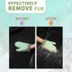 thumbnail image 3 of Pet Grooming Gloves Cat Brushes Gloves Double Sided Gentle Shedding Brush Gloves Efficient Pet Hair Remover Mitt For Cleaner Couch, Carpet, 3 of 5