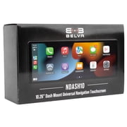 Belva NDASH10 10.26 Portable Dash Mount Stereo Touchscreen with Apple CarPlay, Android & Bluetooth