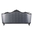 thumbnail image 3 of Benjara Traditional Style Wooden Sofa with High Shelter Arms, Gray, 3 of 5