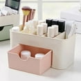 thumbnail image 3 of Caja De Almacenaje Para Maquillaje De Escritorio, Organizador De Papelería De Mesa Elegante Y Versátil, Gran Capacidad, Fácil De Limpiar Para Tocador., 3 of 7