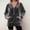 Gray, variant on Dpytoraw Women's Fleece Hoodie, Long Sleeve Pullover for Streetwear Daily Green L