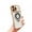 White, variant on Dteck for iPhone 15 Pro Max Case for Women Girls, Cute Wave Frame Curly Shape with Love Heart Pattern Camera Protection Cover Luxury Plating Shockproof Phone Case with Magnetic Kickstand,Dark Purple